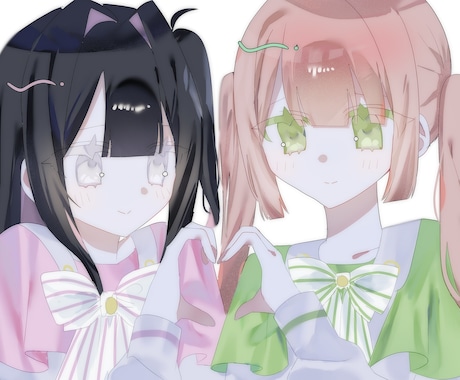 可愛いふわふわとした絵柄でイラストを描きます 圧倒的安価でイラストを依頼したい方へ イメージ1