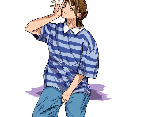 SNSアイコン等イラスト描きます イメージ1