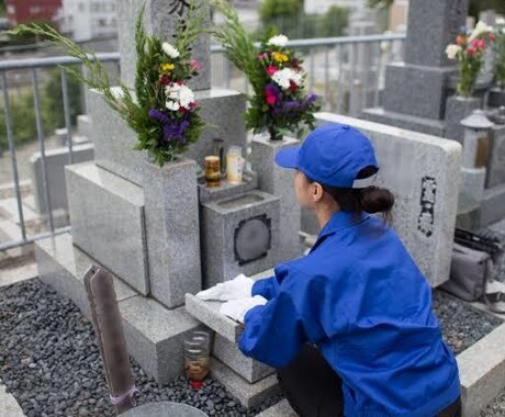 お彼岸やお盆の際のお墓参り代行を行います 先祖の方々にご冥福をお祈り申し上げます。 イメージ2