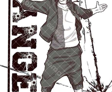 人物イラストを請け負います SNSアイコンや配信イラストを求めてる方のお手伝い致します！ イメージ2