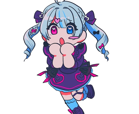 かわいいSDイラストをお描きします 個性的でキャッチーな絵柄のSDキャラの制作が得意です！ イメージ2