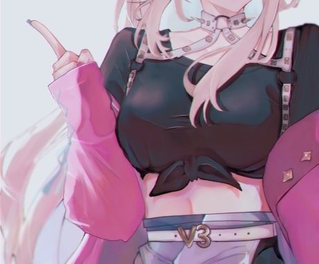 綺麗系のイラスト描きます サムネイルや動画用、記念イラストを安価でいかがですか？ イメージ2