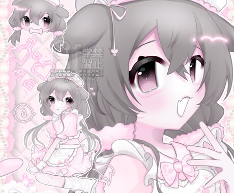 詰め込みイラスト作成します ごちゃごちゃ感が可愛い詰め込みイラスト！ イメージ1