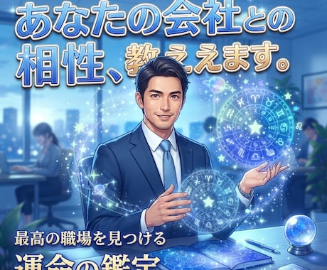 あなたのライトワークをホロスコープから読み解きます 会社の誕生日から職場との相性を読み解きます イメージ1