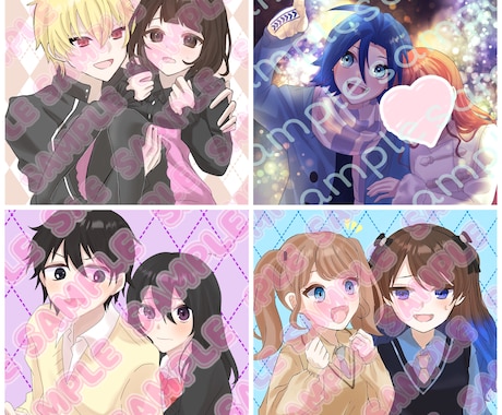 夢絵、アイコンなどのご依頼受け付けています ご希望にそうイラストを描きます イメージ2