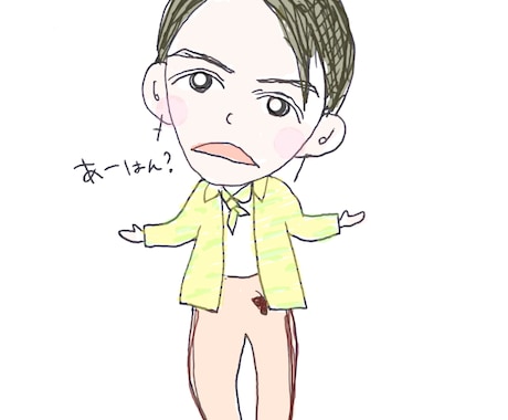 アイコンなどに使える【ゆるかわ似顔絵】を提供します クスッと笑っちゃう【ゆるかわ似顔絵】をプラスしませんか？ イメージ2