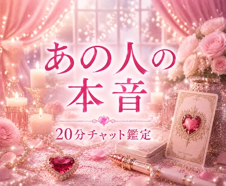 復縁・片思い｜あの人の本音読み解きます 彼のあなたへの想い、縁結びタロットで全て視ます。 イメージ1