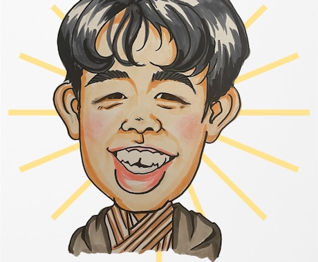 似顔絵で注目される！アイコン作ります LINE,SNS,Youtube,Liver用アイコンに イメージ2