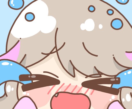 お客様専用のかわいい配信用スタンプ描きます お客様専用のスタンプ作成します。かわいいゆるめのスタンプです イメージ2