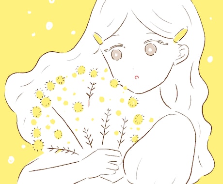 シンプルでおしゃれなイラスト作成します 商用利用OK・アイコン・広告・グッズなどの用途で使用できます イメージ2