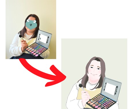 あなただけの似顔絵、心を込めて描きます 世界に一つだけの可愛い似顔絵をあなたに✨ イメージ2