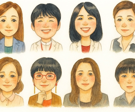 お客様の似顔絵・イメージキャラ描きます なるべくイメージどおりに仕上げます イメージ1