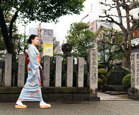 お着物の着付けいたします 東京23区内出張費無料！埼玉神奈川千葉相談可能 イメージ1