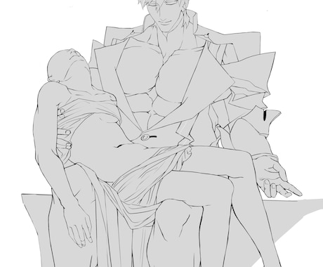 線画のみ最短1日納品アイコン、イラストを描きます お気軽にお見積もり相談、依頼してくださると幸いです イメージ1