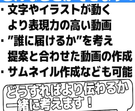画像アニメーション込のリッチな動画を制作します Vtuber|あなたの魅力を伝える動画へ イメージ2