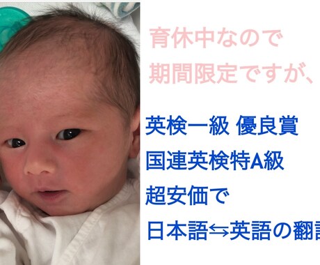 1ワード3円！日本語⇄英語に翻訳します 英検一級優良賞、国連英検特A級、TOEIC満点、金額交渉可 イメージ1