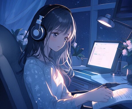 お話しよ？癒し系ボイスで心にふわっと灯りを灯します ひとりじゃ抱えきれない夜にあなたの心の整理、お手伝いします イメージ1