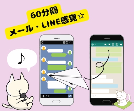 好きなタイミングで大丈夫！チャットでお話聞きます 60分間回数関係なし☆あなたが今思う事話したい事何でも聞くよ イメージ1