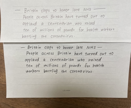 心を込めて【代筆】いたします 日本語◎英語◎大切な方に手紙で思いを伝えてみませんか❇︎ イメージ2