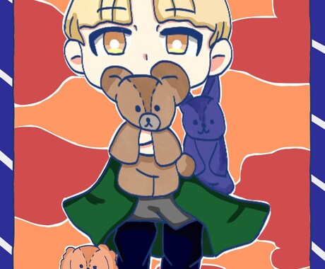 アイコンなどに使える様に描きます 貴方だけの特別イラストを描きます！ イメージ1
