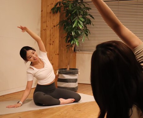 体の不調改善！お悩みに特化したピラティス提供します 1人1人のお悩みや姿勢の特徴に寄り添ったレッスン！50分 イメージ1