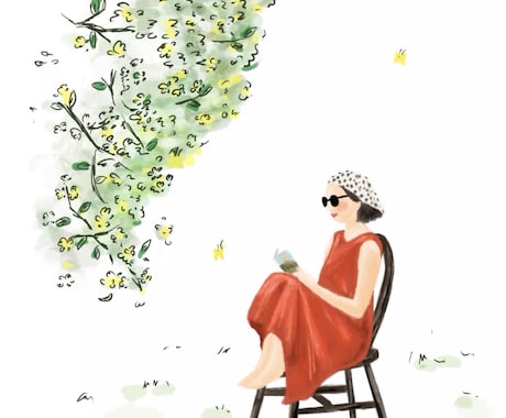 手書きタッチのオリジナルのイラストを描きます 個人・企業◎似顔絵、SNS、WEB、カタログ、広告、挿絵に イメージ2