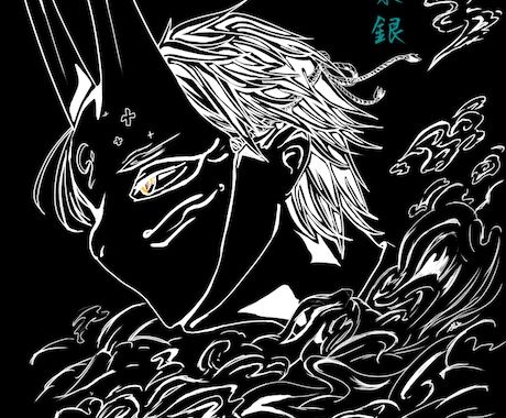 カラーやモノクロの和風イラスト描きます あなたのイメージに合う和風イラスト作成します イメージ1
