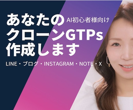 あなたのクローンGPTs 作成します 【自分より自分らしいSNS文書完璧に代筆】AIで業務効率化！ イメージ1