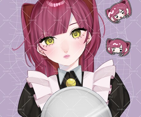 短納期可◎　あなただけのアイコン描きます 人を惹きつけるアイコンをご提供致します！ イメージ2