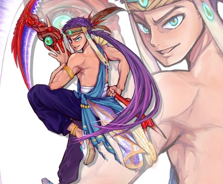 キャラクターデザイン・立ち絵描きます 絵柄合わせも得意ですのでご相談ください！ イメージ2