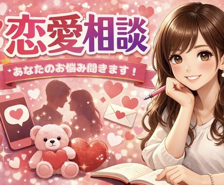 アプリ婚経験者が1ヶ月恋愛相談にのります テキスト相談し放題｜アプリ・片思い・婚活OK イメージ1