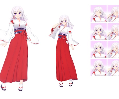 立ち絵お描きします 動画などで使えるイラストお描きします イメージ2