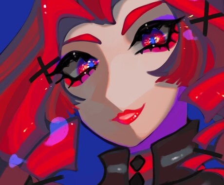 色鮮やかなアイコン制作します SNSのアイコン、目を引く色遣いのイラストにしませんか？ イメージ1