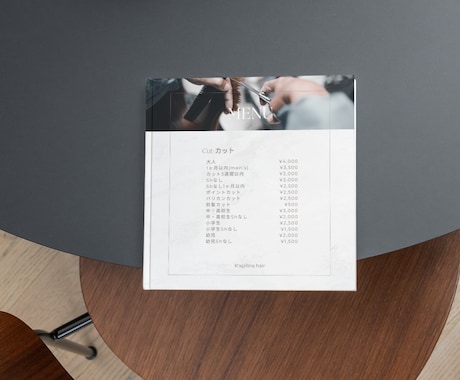 世界観に寄り添うメニュー表をCanvaで作成します 整ってるだけで信頼感◎世界観に合ったデザイン作成します イメージ2