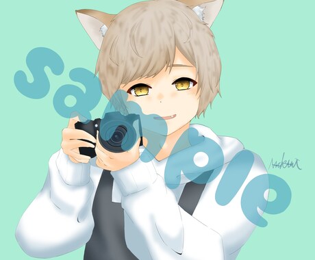 等身イラストアイコン描きます みなさんのオリジナルキャラ描きます イメージ2