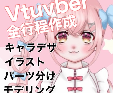 VTuberモデルを作成させて頂きます 初心者向けアフターフォロー有り イメージ1