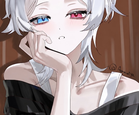バストアップイラストを安価で描きます ここ限定！安価で貴方の希望の絵ができあがる！？ イメージ2