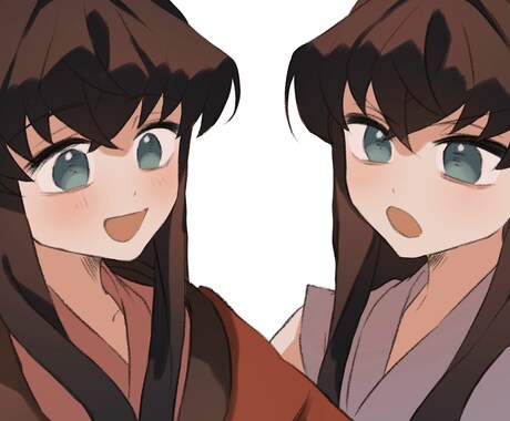 ふんわり優しいタッチのイラスト描きます アイコンやちょっとしたイラストが欲しい方へ イメージ1