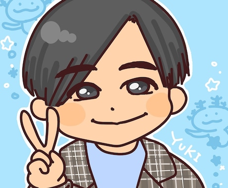 やさしい雰囲気の似顔絵を描きます イメージ1