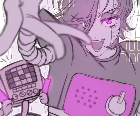 可愛く雰囲気のあるイラストをお描きします SNSで使用するのアイコン等にお困りな方へ イメージ1