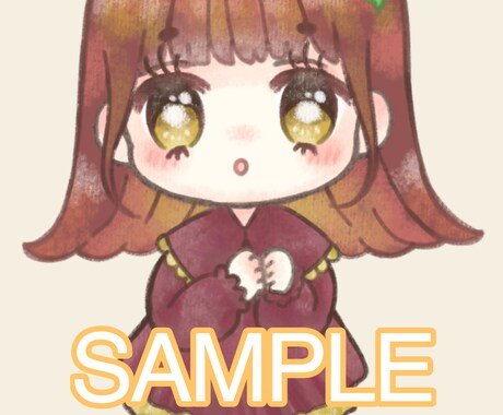 5名様限定！1000円でミニキャラアイコン描きます イメージ1