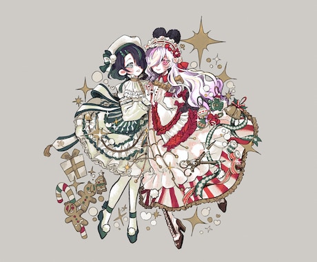 商用利用可◎物語を感じさせるイラスト描きます オリジナルグッズやMVにぴったりのイラストです！！ イメージ2