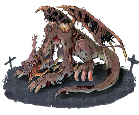 モンスターイラスト制作いたします TRPGなどでご利用いただけるモンスターイラストを制作いたし イメージ2