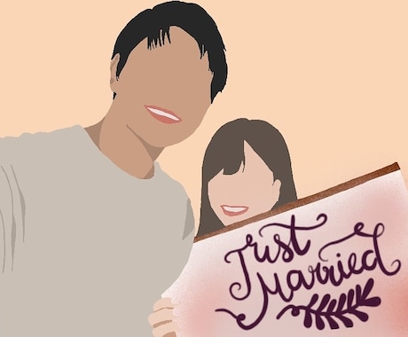 素敵なカップルイラスト書きます イメージ1