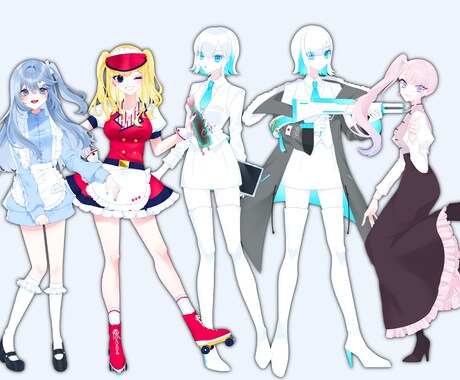 TRPGの立ち絵を描かせて頂きます TRPG、ゲームなどで使用する立ち絵を描かせていただきます。 イメージ1