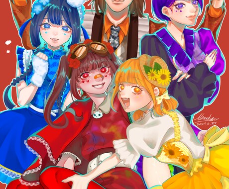 期間限定☆2000円〜お好きなキャラクター描きます 先着5名様までの特別価格！通常3,000円が2,000円に！ イメージ2