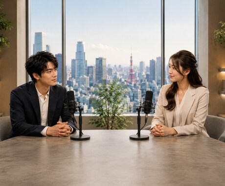 記事・資料をAIキャスター2人の動画ラジオにします note・PDF・社内資料をAI動画ラジオにします イメージ2