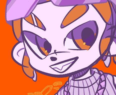 あなたの創作キャラでデフォルアイコン描きます あなたのオリジナルキャラやアバターをアイコンにしませんか？ イメージ2