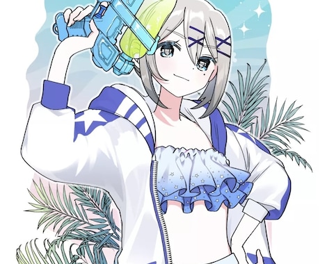 あなたのオリジナルキャラクターを作画します IRIAM,Vtuber,TRPGなどの立ち絵を描きます！ イメージ1