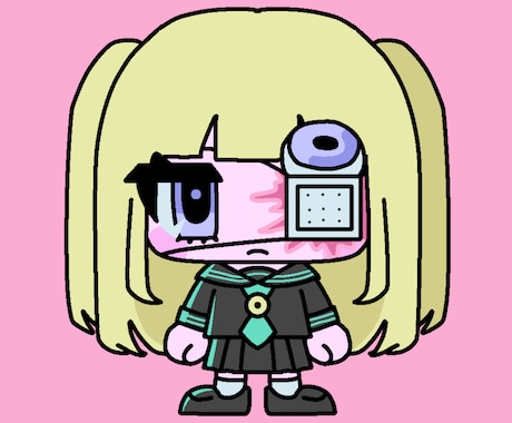 デフォルメのキャラクターイラストを描きます イメージ1